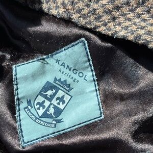 Kangol Heritage  Jacket - Black and Brown Check